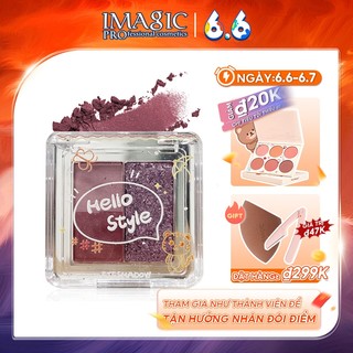IMAGIC Bảng Phấn Mắt MINI Tông Lì Và Nhũ Ngọc Trai 20g