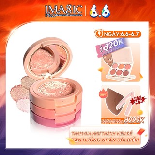 Bảng Phấn Mắt IMAGIC 3 Màu Kết Cấu Mềm Mại Dễ Lên Màu Không Nhòe 30g