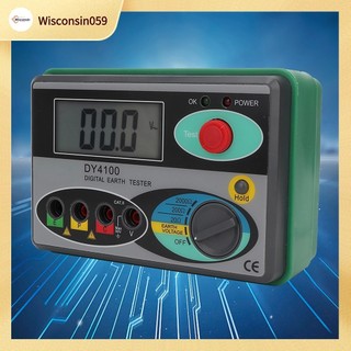 Màn hình lcd kỹ thuật số dy4100 hiển thị máy đo điện trở nối đất