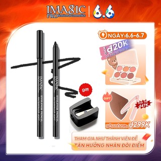 Imagic 1 Chiếc Màu Đen Chống Thấm Nước Bút Kẻ Mắt Bút Chì Trang Điểm Làm Đẹp Dụng Cụ Mỹ Phẩm + 1 Chiếc Bút Chì Đen