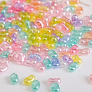 Hạt đậu phộng acrylic 500g hạt đậu phộng 3 * 6mm