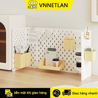 VNNETLAN kệ pegboard decor Bảng chốt, bảng ghim giá treo tường giá để đồ, treo tường đa năng DIY
