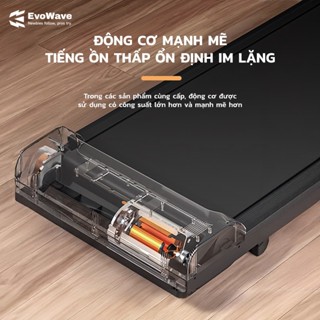 Evowave Điện Hộ Gia Đình Nhỏ Trong Nhà Im Lặng Có Thể Gập Lại Thiết Bị Tập Thể Dục Máy Chạy Bộ Máy Tính Bảng Đi Bộ