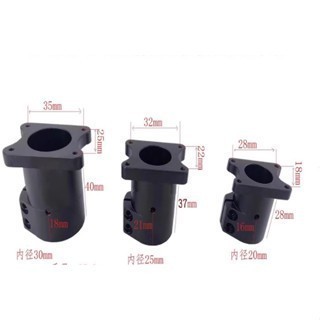 Chân máy bay không người lái đa trục Ghế cố định dọc 16 / 20 / 25 / 30 / 40mm Phụ kiện kết nối cánh tay vòi phun