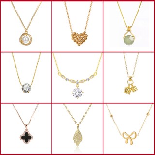 Vòng cổ Zircon bằng thép titan đa năng 2024 Thiết kế tối giản phiên bản Hàn Quốc, Mặt dây chuyền mùa hè chất lượng cao dành cho nữ, Dây chuyền cổ thời trang phong cách sang trọng nhẹ nhàng Vòng cổ nữ