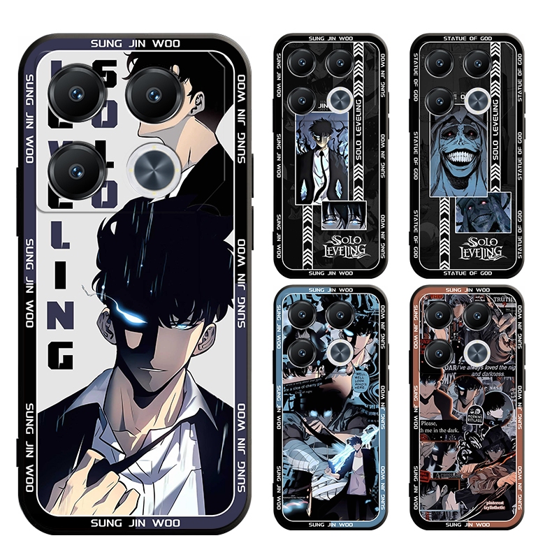 Ốp lưng cho infinix GT 20 10 PRO X6871 X6739 Solo Level Case Soft Cover