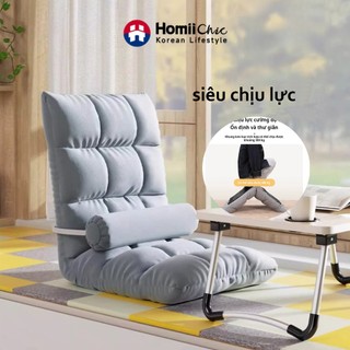 Ghế Lười Tatami - Ghế Tựa Lưng Ngồi Bệt - Rẻ Vô Địch Chất liệu vỏ ngoài nhung lạnh Bản tạo cảm giác mềm mại