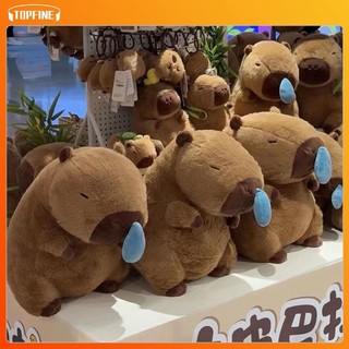 Siêu dễ thương Capybara thú nhồi bông Siêu mềm Capybara gấu bông Capybara mềm đáng yêu Búp bê nhồi bông Capybara, Capybara Mô phỏng gấu bông