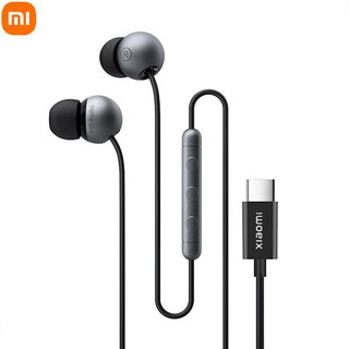 Tai nghe đơn vị siêu động từ tính kép Xiaomi chính hãng Cổng Type-c có tai nghe nhét tai điều khiển dây Mic