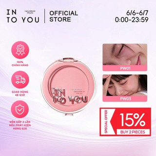INTO YOU Phấn Má Hồng Đơn Sắc Màu Sắc Nữ Tính Tinh Tế Mềm Mại