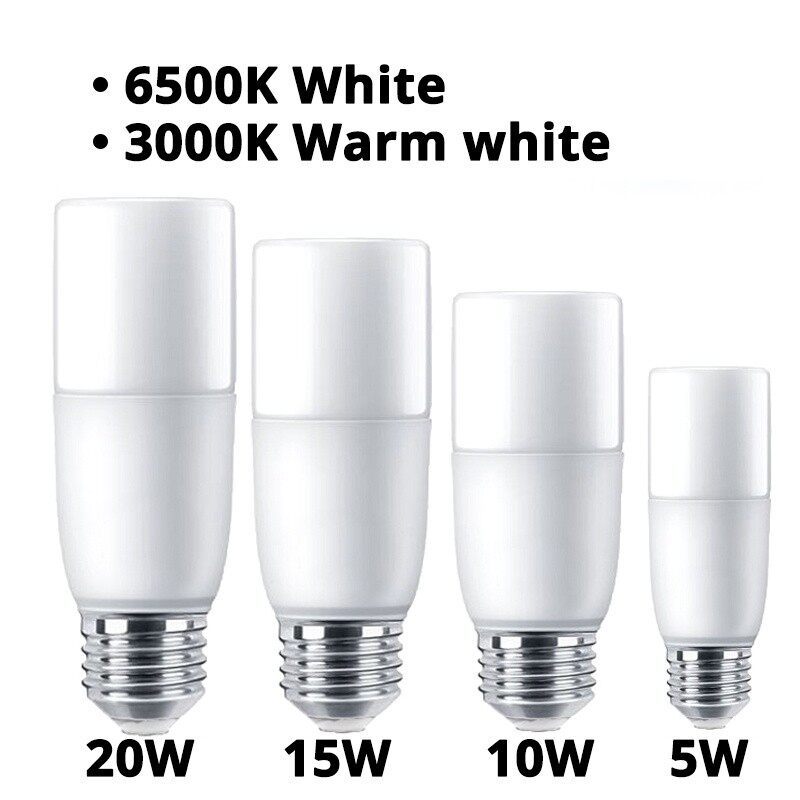 E27 Bóng Đèn Led Cho Gia Đình Bóng Đèn Led E27 Đèn Led Dính Bóng Ánh Sáng Ban Ngày Siêu Sáng Dính 20