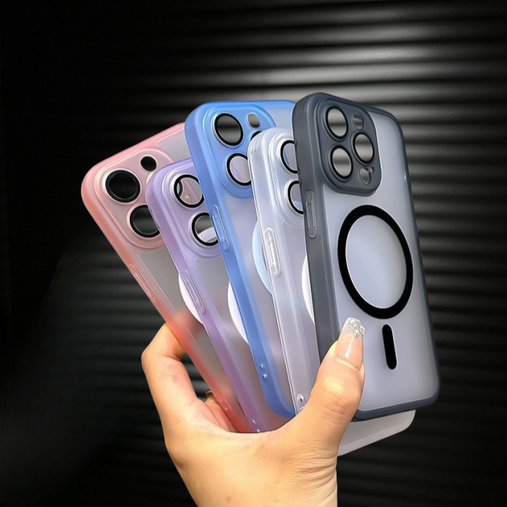 【2 in 1/Acrylic hard case/Purple】Ốp lưng compatible for iPhone 11 12 13 14 15 pro max case