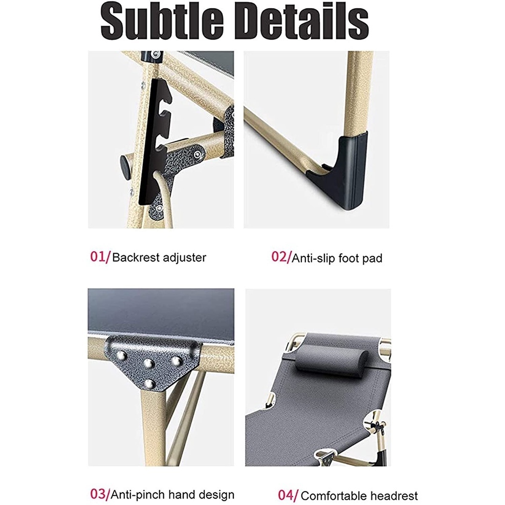 Giường ngủ đơn BEIDUOYANG gấp gọn tiện lợi dùng ngủ trưa cho văn phòng / cắm trại / bệnh viện | BigBuy360 - bigbuy360.vn