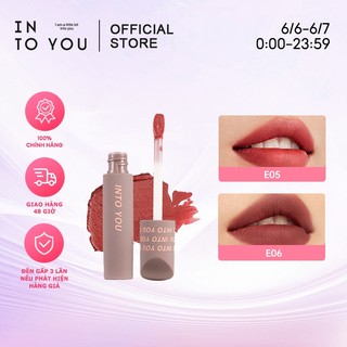 INTO YOU Son Bóng Đầu Ngón Tay Matte Mờ Nước