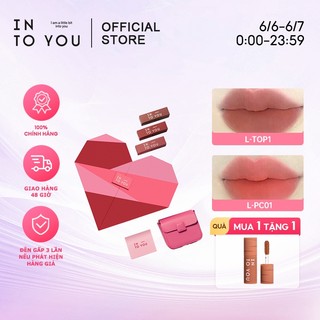 INTO YOU Bộ Quà Tặng Giới Hạn Son Bóng Sương Mù Velvet