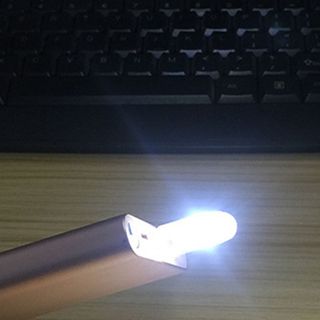 Đèn LED USB di động nhỏ cho máy tính xách tay/ máy tính bàn dùng đọc sách ban đêm/ cắm trại ngoài trời