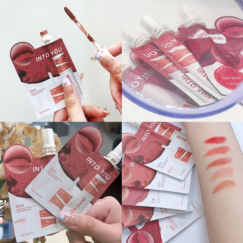 [Mua 4 giá 99k] Son Túi Into You Nhỏ Gọn Tiện Lợi Màu Sắc Kinh Điển Không Lem Lâu Trôi 1g | BigBuy360 - bigbuy360.vn