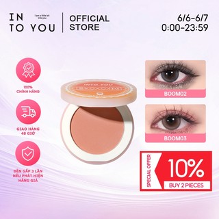 INTO YOU Eyeshadow Đơn Màu Đất Matte Tiện Lợi