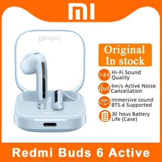Tai nghe Xiaomi Redmi Buds 6 Active Tai nghe Bluetooth 5.4 Tuổi thọ pin dài 30h 5 chế độ điều chỉnh Tai nghe không dây