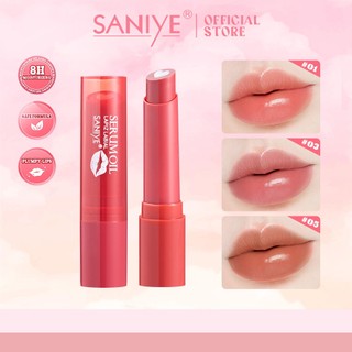Saniye Trái Tim Yêu Thương Son Môi Son Dưỡng Môi 2 Trong 1 Plump Dưỡng Ẩm Son Môi 6 Màu K1178
