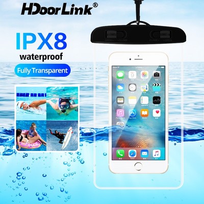 Túi Đựng Điện Thoại Chống Nước Trong Suốt Cho Xiaomi Samsung iP IPX8