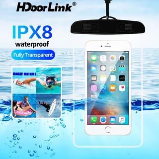 Túi Đựng Điện Thoại Chống Nước Trong Suốt Cho Xiaomi Samsung iP IPX8