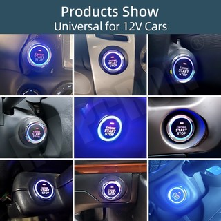 Car Remote Engine Starters Button Door Lock Keyless Entry System Central Locking Alarm System Kit
