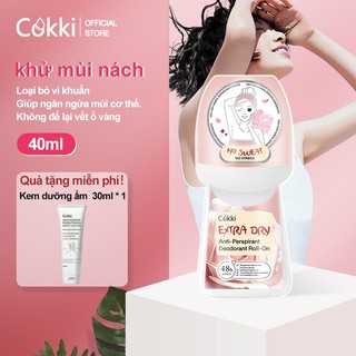 Cokki Hàn Quốc lăn khử mùi 40ml,khử mùi nách hôi nách Hương Nước Hoa giúp trắng sáng và giữ khô thoáng cho vùng da dưới cánh tay