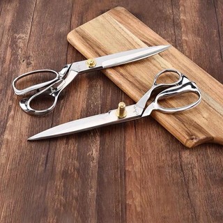 Đức Một Mảnh Đúc Thép Không Gỉ Lớn Thợ May Kéo Có Thể Điều Chỉnh Thắt Lưng Thiết Kế Vít 600g