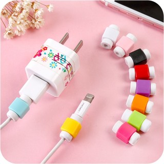 Vỏ bảo vệ cáp dữ liệu, đầu bảo vệ chống đứt cáp tai nghe, dây sạc điện thoại di động, vỏ bảo vệ trang trí