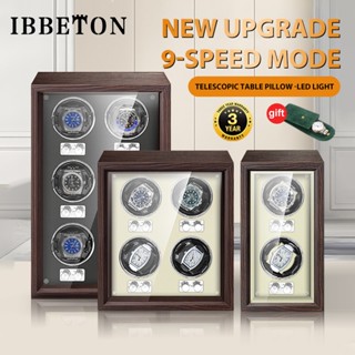 Watch Winder Cao Cấp Gỗ Đồng Hồ Winder Cao Cấp 2 4 6 Khe Cắm Hộp Đồng Hồ Tự Động Với Mabuchi Motor Watch Shaker Tủ Đồng Hồ Hộp Bảo Quản