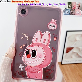 Dành cho samsung galaxy tab s8 s7 s9 11 inch funda galaxy tab s7 plus fe s8 s9 fe plus 12.4 s7fe s7 + s8 + s9 + s9fe + ốp mềm tpu chống sốc