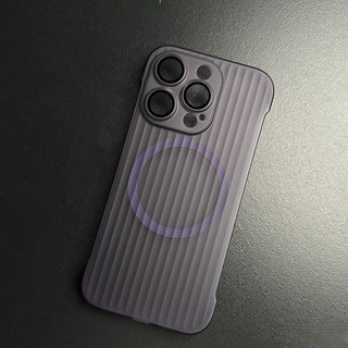 【Cooling matte hard case/With lens Film/Gray】Ốp lưng compatible for iPhone 12 13 14 15 pro max case