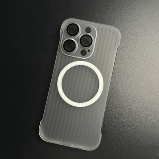 【Cooling matte hard case/With lens Film/Gray】Ốp lưng compatible for iPhone 12 13 14 15 pro max case
