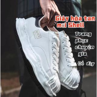 Mihara Kangyu Giày Hòa Giải mmy Shell Ngón Chân Đế Dày Putian Nam Giày Vải Giày Thể Thao Nữ Chuyên