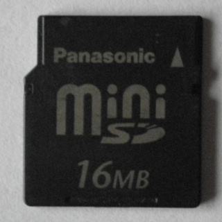 Thẻ nhớ Mini SD Panasonic 16MB Panasonic