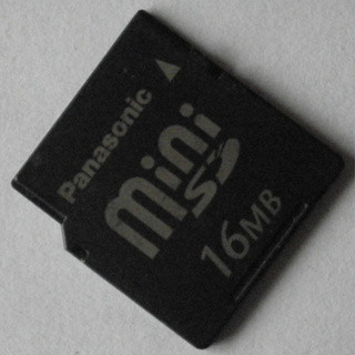 Thẻ nhớ Mini SD Panasonic 16MB Panasonic