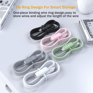Bán chạy USB sang Type-C Bảo vệ cáp silicon Bảo vệ dây dữ liệu / Vỏ bảo vệ Vỏ cuộn cáp cho cáp sạc Android Bảo vệ