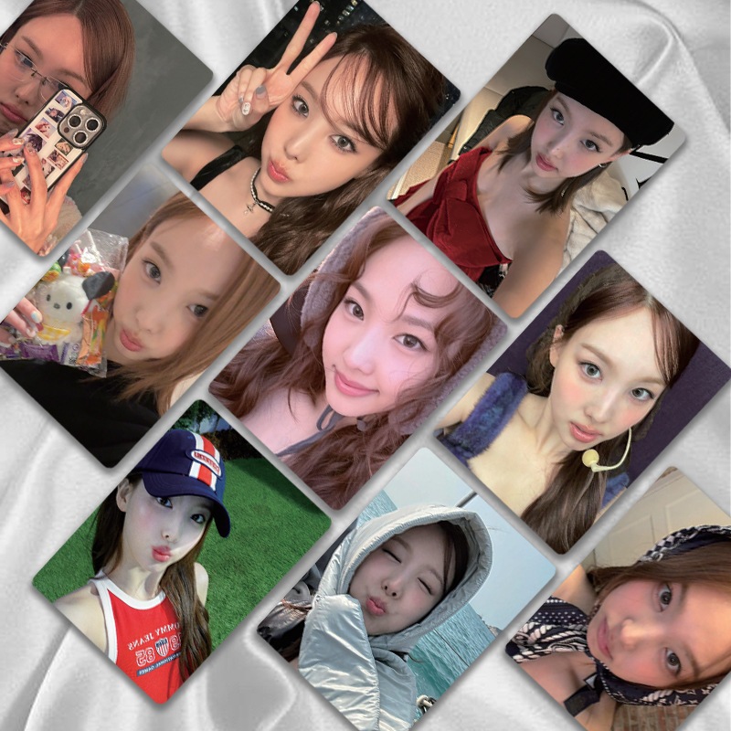 TWICE IM NAYEON Flash Laser Photocard Lomo Card 50pcs/box