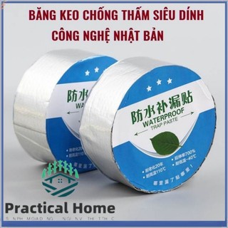 Băng dính chống thấm nước dài 5cm / 10cm / 5m, siêu dính, keo chống thấm nước (Cao cấp)
