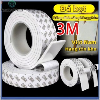 Băng keo hai mặt sử dụng băng lột siêu dính 3M, không để lại dấu vết, dễ dính vào ô tô và thiết bị gia dụng