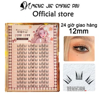 Lông mi Mengjieshangpin Lông mi giả khói mới xé lông mi nữ chính 12 mm