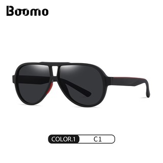 Boomo - Kính râm phong cách phi công Kính râm phân cực xu hướng thời trang Kính râm TR