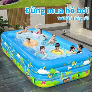 Hồ bơi cho bé phao bơi cho bé 1 tuổi bể bơi cho bé bể bơi trẻ em 2-3 tầng