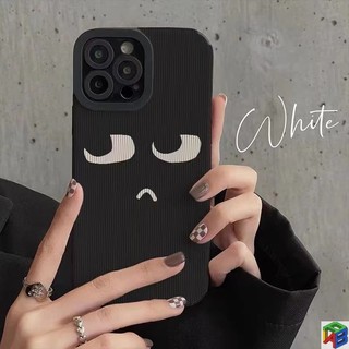 Ốp Lưng Cho iphone17Promax 15 / 16Promax / 14Plus 11Pro 13 12 promax 6 / 7 / 8plus / Xsmax / 15pro Da Cừu Ngộ nghĩnh Mắt Chéo emoji Vỏ Mềm Chống Sốc