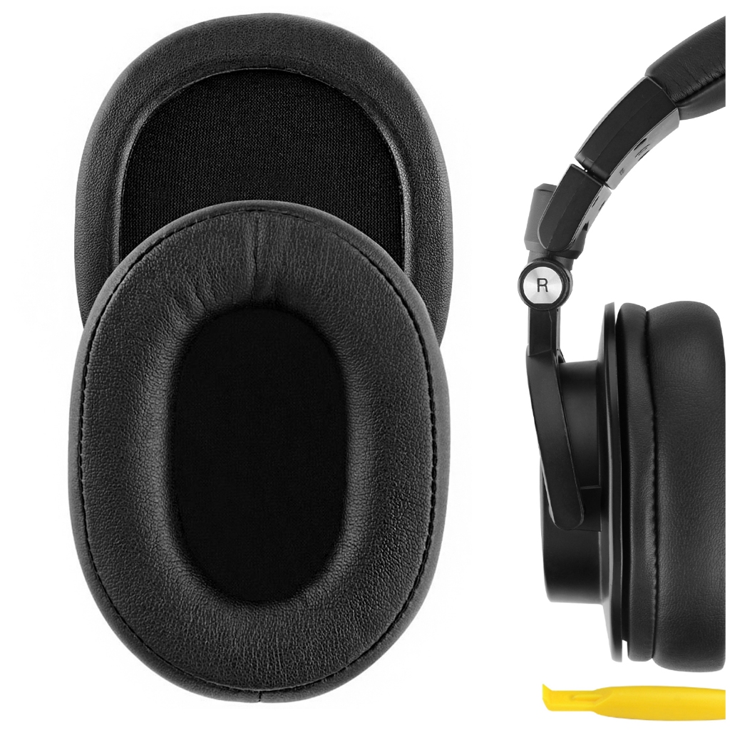 Miếng đệm tai thay thế Geekria cho Audio Technica ATH-M50x ATH-M50xBT ATH-M50xBT2 ATH-M40x ATH-M30 A