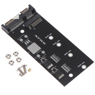 E-woitd B + m key sata m.2 ngff ssd to sata 3 raiser m.2 to sata adapter thẻ mở rộng HNVN