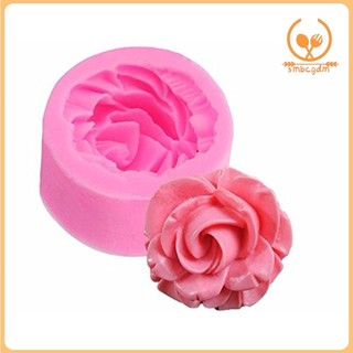 Khuôn Silicon hình hoa hồng 3D dùng là bánh kẹo trang trí