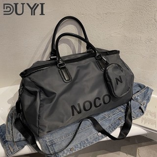 Túi du lịch dung lượng lớn, chất liệu vải chống nước, túi hành lý xách tay đi công tác, túi đeo vai lớn tập thể dục thể thao DUYI