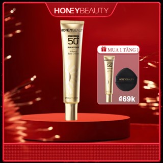 【VN Tàu Thủy Honey Beauty Kem Lót Chống Nắng Dưỡng Ẩm Che Khuyết Điểm Lâu Trôi 30g